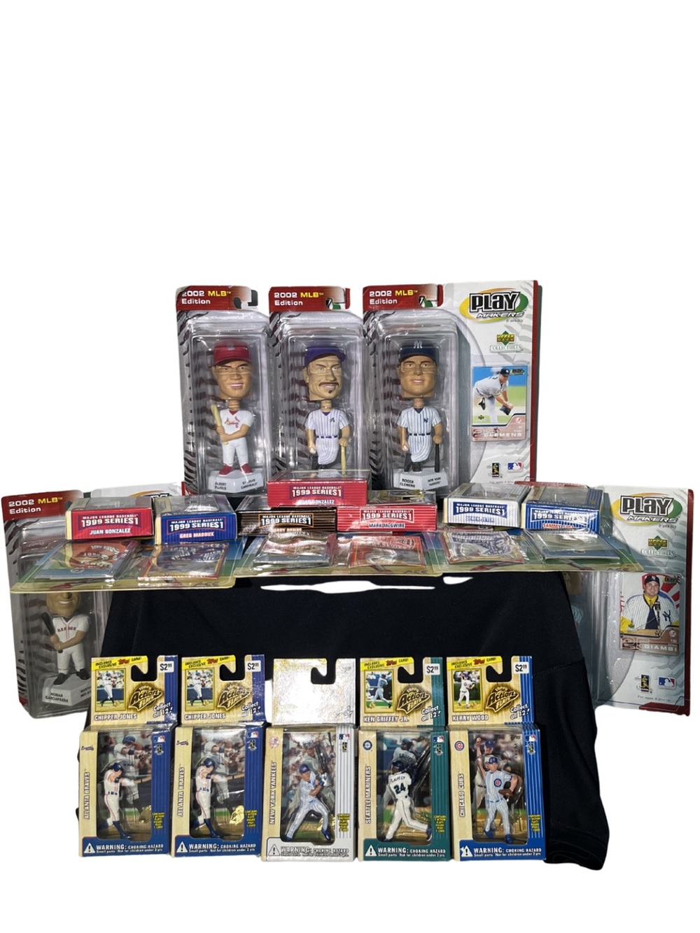 Sealed Baseball Collectibles Lot • Playmakers, Action Flats, MVP Sets (20 Items)